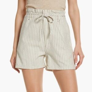 Rag & Bone | Stripe Paperbag Shorts Size 28